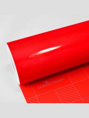 Wrap automotriz rojo brillante TeckWrap CG06 HD.
