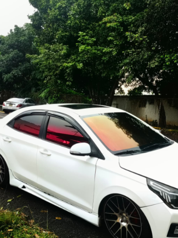 Polarizado Rayban Negro rojo - Imagen 3