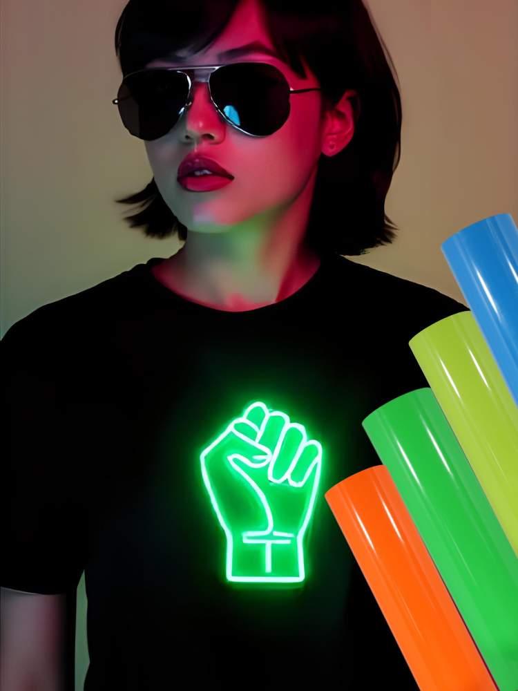 Vinilo Textil PVC Neón