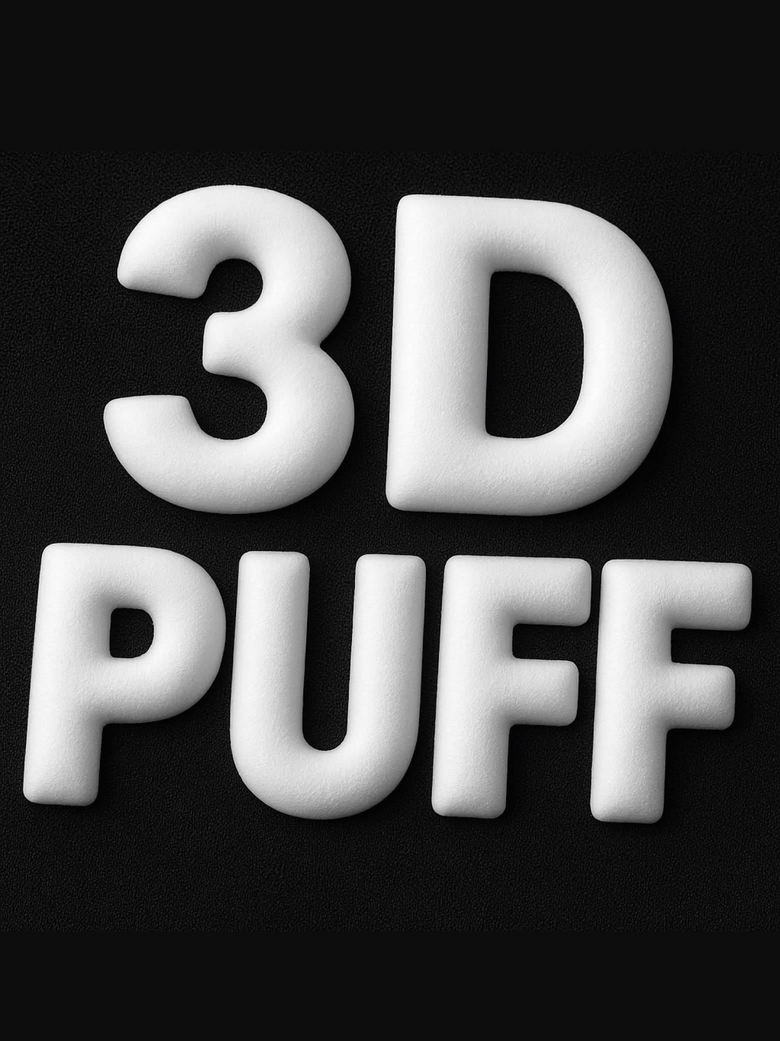 Vinilo Textil 3D Puff