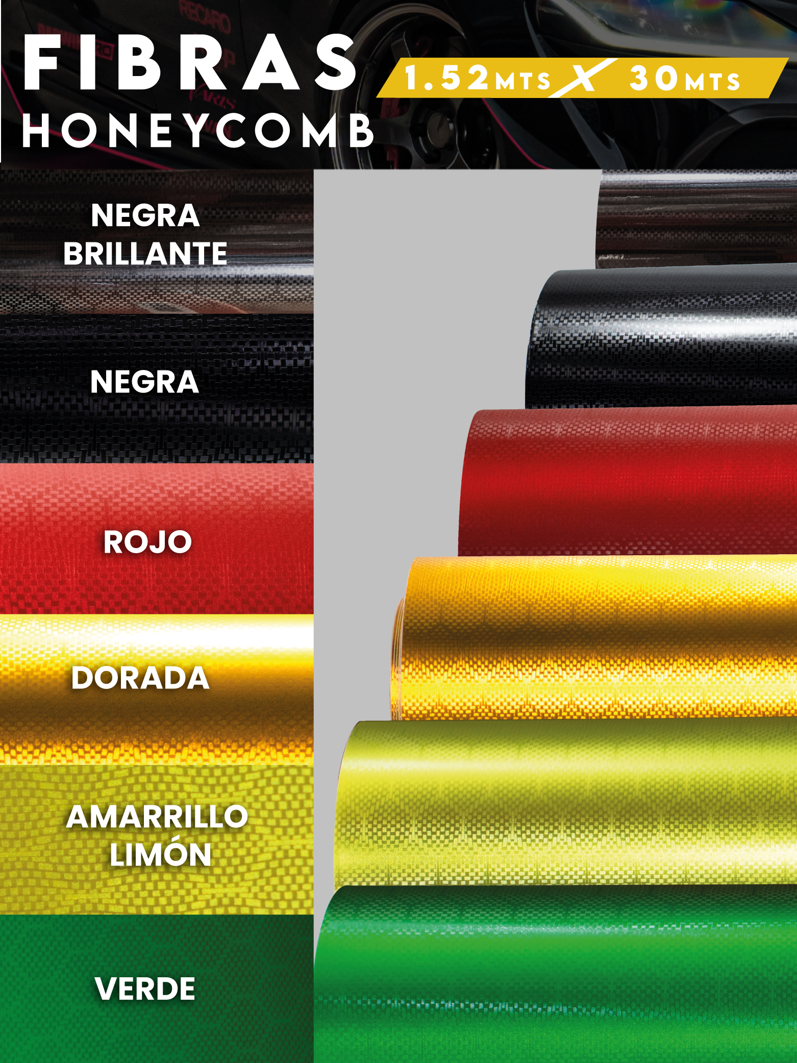 Fibra Conformable Honeycomb