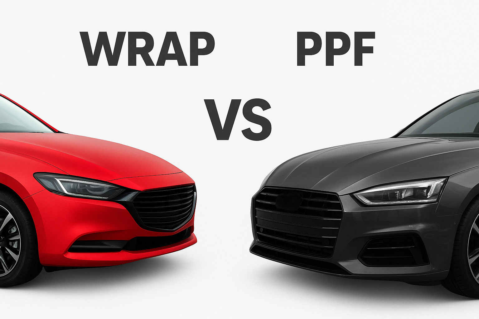 WRAP vs PPF: ¿Cuál es la mejor opción para proteger o personalizar tu vehículo?