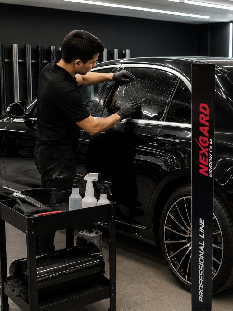 instalador POLARIZADO NANO CERAMICO IR 90% con rechazo de calor