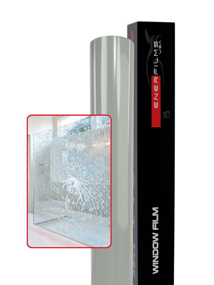 Película de Seguridad Transparente SF4 4 Micras Enerfilms