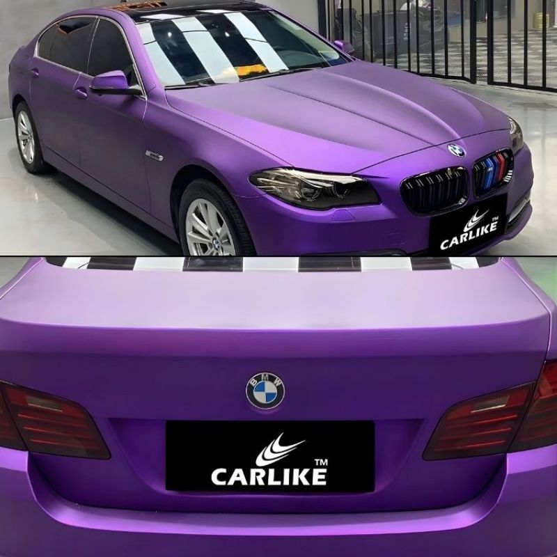 Vinilo Wrap CARLIKE CL-CH-08 Super Chrome Metálico Morado