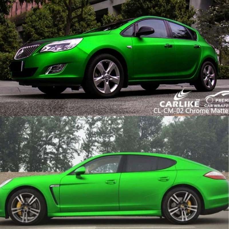 Vinilo Wrap CARLIKE CL-CM-02 Chrome Matte Green