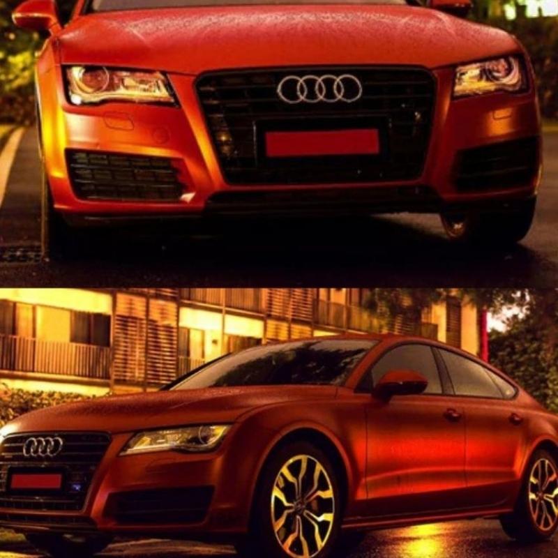 Vinilo Wrap CARLIKE CL-CM-06 Chrome Matte Red