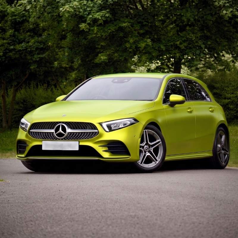 Vinilo Wrap CARLIKE CL-EM-15 Electro Metálico Fluorescente Amarillo