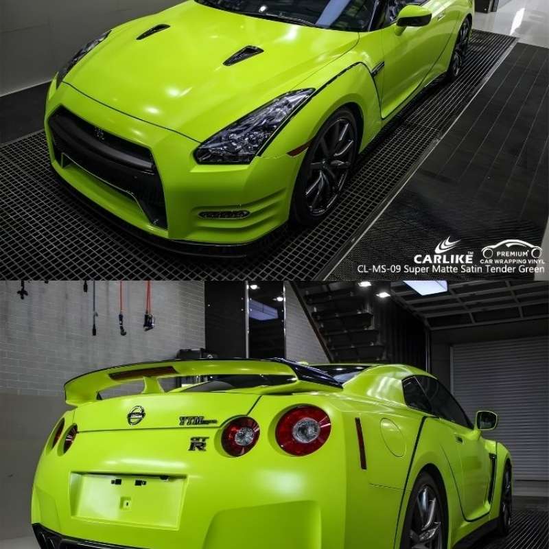 Vinilo Wrap CARLIKE CL-MS-09 Verde Tierno Super Mate Satinado
