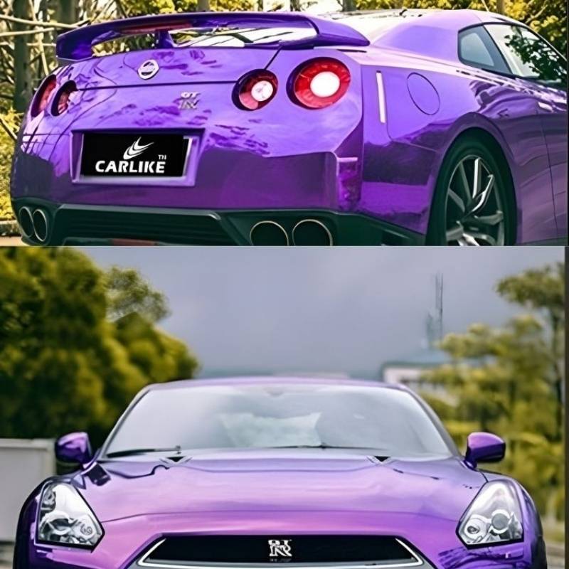 Vinilo Wrap CARLIKE CL-SCM-04 Chrome Mirror Purple