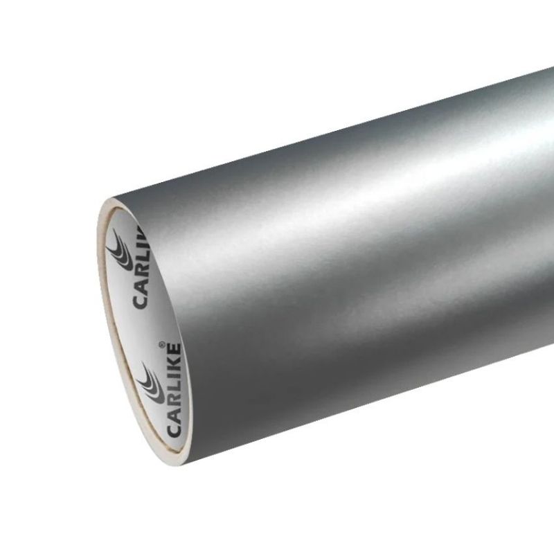 Vinilo Wrap CARLIKE CL-CH-04 Super Chrome Metálico Plateado
