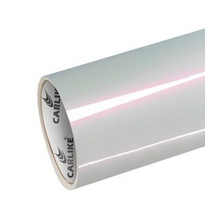 Vinilo Wrap CARLIKE CL-MW-04 Camaleón Blanco Rojo Brillante